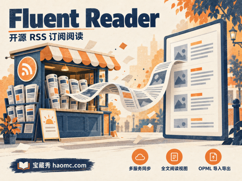 Fluent Reader:开源 RSS 阅读器与订阅管理工具-宝藏秀