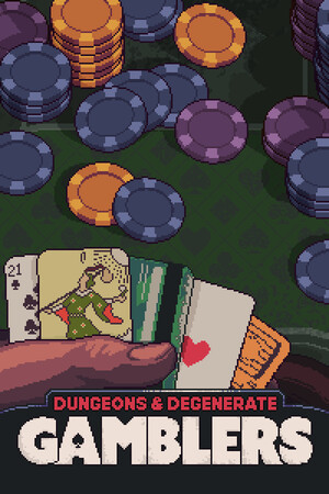 再来一张/Dungeons & Degenerate Gamblers 免费下载:在酒馆里把21点玩成卡牌肉鸽-宝藏秀