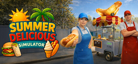 街头摆摊卖冰淇淋热狗,夏日美味模拟 Summer Delicious Simulator 免费下载-宝藏秀