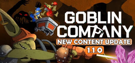 地精矿业/Goblin Company 免费下载：火把、矿车与四人地底合作挖矿-宝藏秀