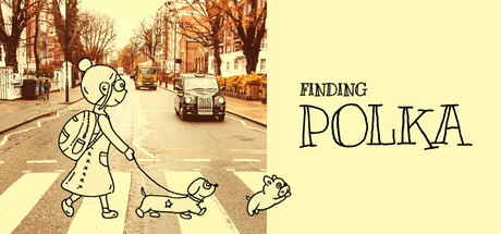 寻找波尔卡/Finding Polka 免费下载：圆珠笔手绘世界里的无言寻犬冒险-宝藏秀