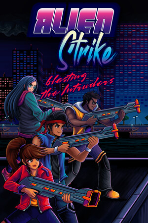异星突袭：入侵者歼灭战/Alien Strike: Blasting the Intruders 免费下载：三人同屏硬闯异星巢穴，街机热血重新上膛-宝藏秀