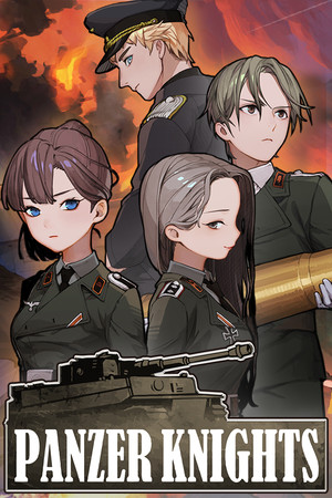 装甲骑士/Panzer Knights 免费下载:单人带队打二战的动漫风坦克战役-宝藏秀