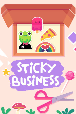 小小贴纸铺(Sticky Business)免费下载:自己设计贴纸的单人小店经营-宝藏秀