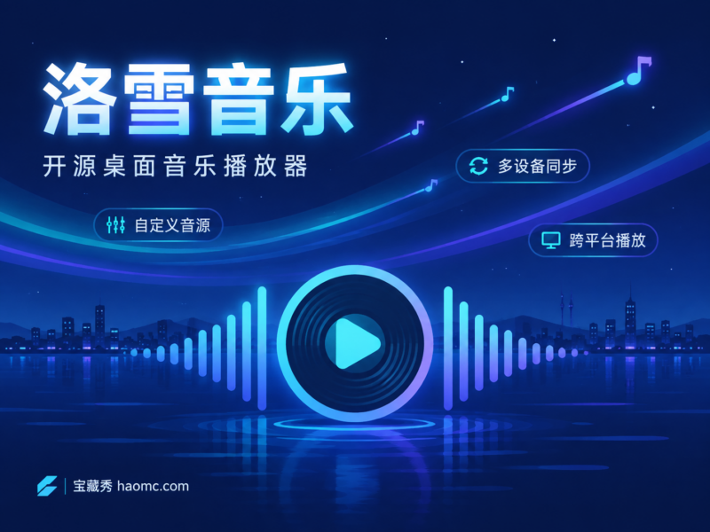 洛雪音乐 LX-Music：开源桌面播放器与自定义音源-宝藏秀